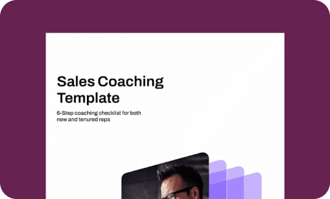 Sales Coaching Template